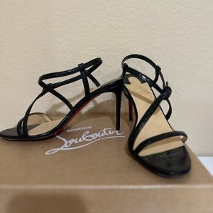 Christian Louboutin Selima 85 calf Ali Black